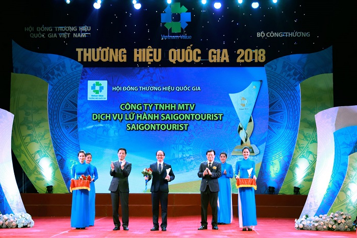 Sài Gòn Tourist được tôn vinh thương hiệu quốc gia