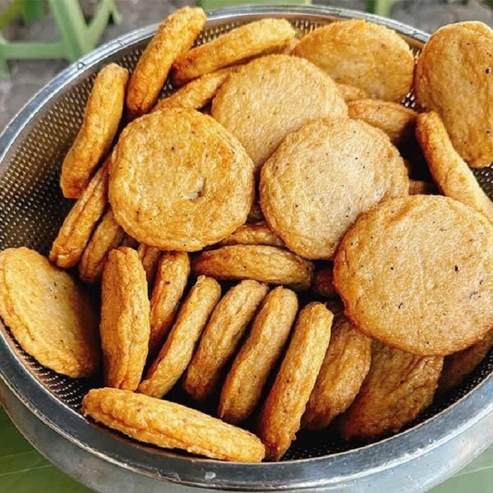 Chả cá thu ở chợ