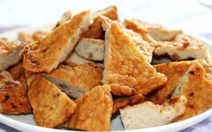 Thành phẩm chả cá thu truyền thống