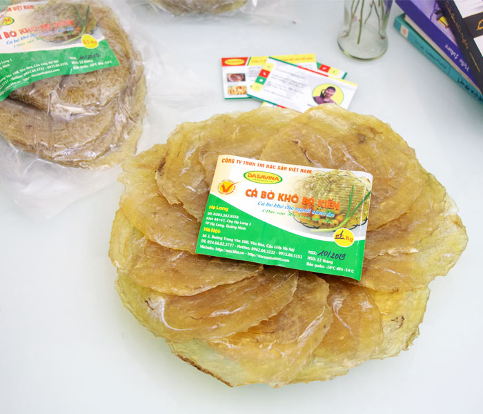 Cá bò khô có lượng chất béo thấp, hỗ trợ giảm cân