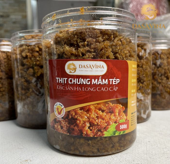 Thịt chưng mắm tép của DASAVINA được nhiều khách hàng tin dùng